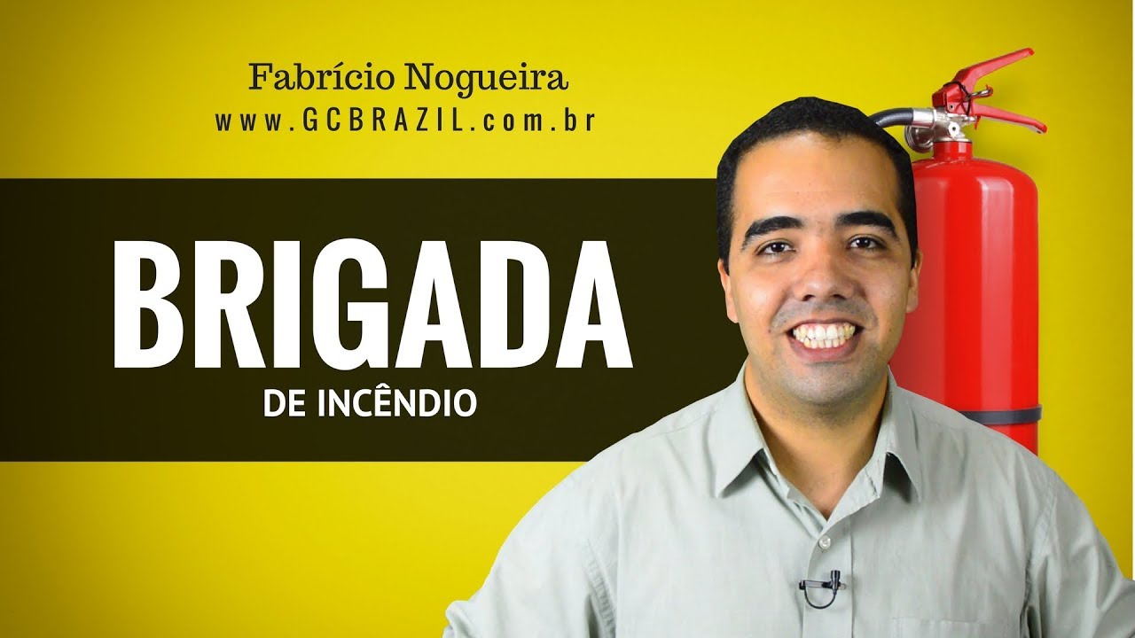 BRIGADA DE INCÊNDIO : video aula de treinamento de brigada de incêndio