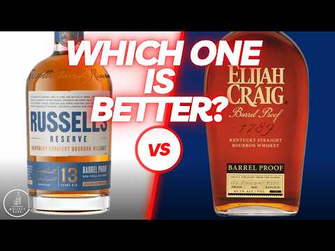 Best New Barrel Proof?? Russell's Reserve 13 Year vs Elijah Craig B525! I'll let YOU know!