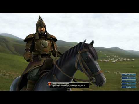 Civilization V OST | Genghis Khan Peace Theme | Traditional Mongolian Long Song (Urtiin Duu)