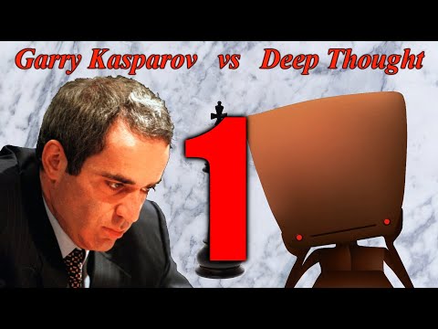 Partite Commentate di Scacchi 412 - Deep Thought vs Kasparov - 42 Mosse al Collasso - 1989 [B22]