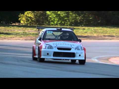 ARTUR WOLSKI - HONDA CIVIC TYPE R - AB Cup BMW-Challenge  7 Runda Tor Kielce 10-10-2015