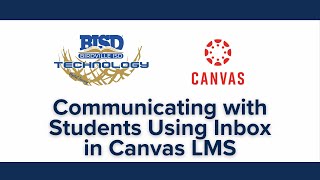 Communicating with Students Using Inbox in Canvas LMS