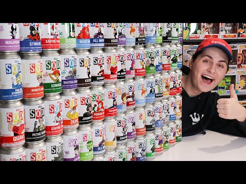 My BIGGEST Funko Soda Opening yet! (100 Cans)