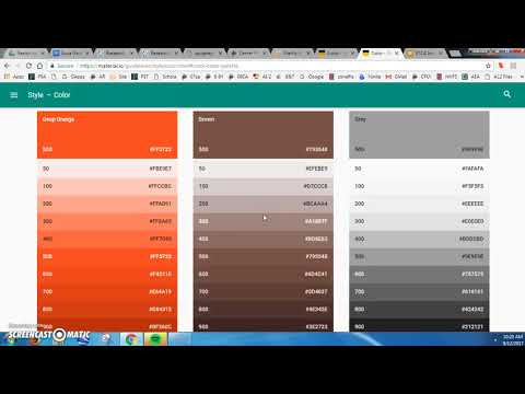 7thGoogleColor Code Chart Intro