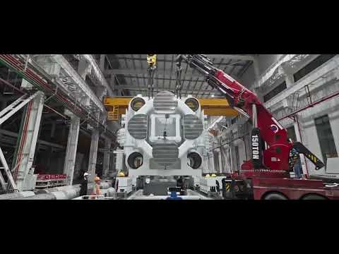 LK Machinery has unveiled their massive 16,000-ton Giga Press.