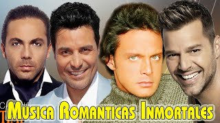 RICKY MARTIN, CHAYANNE, LUIS MIGUEL y CRISTIAN CASTRO ÉXITOS SUS MEJORES CANCIONES VIEJITAS MIX