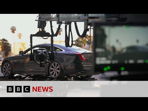 Video | The new tech making movie car stunts more realistic | BBC News