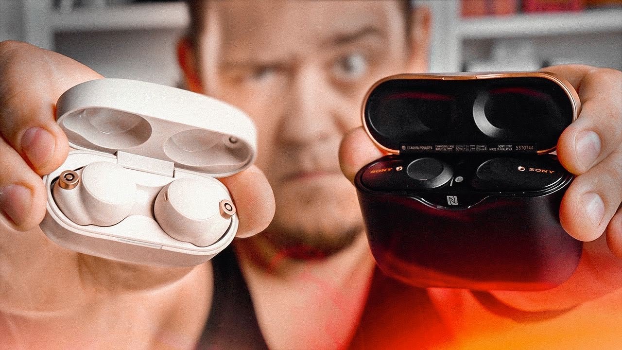 Наушники Sony WF-1000XM4, серебристый