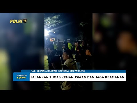 SATUAN TIM ANTI KRIMINAL POLSEK KALASAN GELAR APEL GABUNGAN LINTAS KOMUNITAS CEGAH PREMANISME