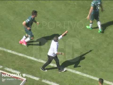 NACIONAL B: San Martín derrotó a Ferro en la Ciudadela