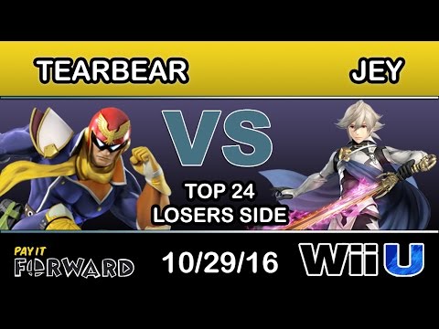 2GG: Pay it Forward - Tearbear (Captain Falcon) Vs. Jey (Corrin) Losers Side - Smash Wii U