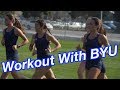Workout Wednesday: BYU Women Fartlek