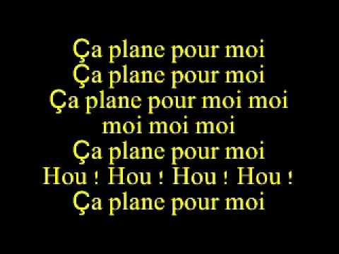 Ca plane pour moi - Plastic Bertrand lyrics