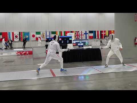 Samuel G-Pelletier(CAN) VS STROKATOV (UKR) Vancouver World Cup 2022 Pool Bout