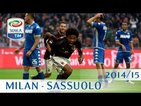 Milan - Sassuolo - Serie A 2014/15 - ENG
