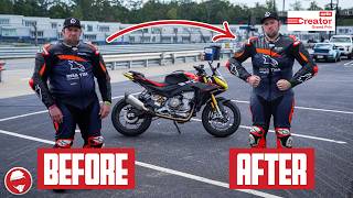 Does LOSING WEIGHT Make Your Motorcycle FASTER?