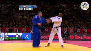 Judo Grand Slam in Paris 2012: +100kg RINER, Teddy (FRA) - WOJNAROWICZ, Janusz (POL)