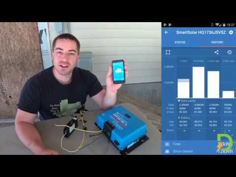 Victron 250/100 Solar Charge Controller MPPT, Off-Grid System