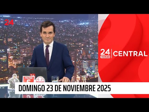 24 Horas Central - Domingo 23 de noviembre 2025