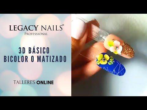 3D BÁSICO BICOLOR O MATIZADO │ TALLER DE UÑAS │ LEGACY NAILS