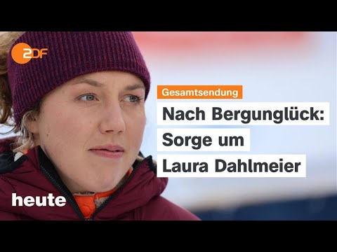 heute 19:00 Uhr vom 29.07.2025 Ex-Biathletin verunglückt, Luftbrücke für Gaza, Zolldeal mit Trump