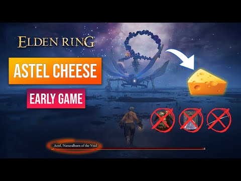 Elden Ring Astel Cheese | No Summon! No Weapon! No Armor! Just In 1 Minute! 1 Million Runes!