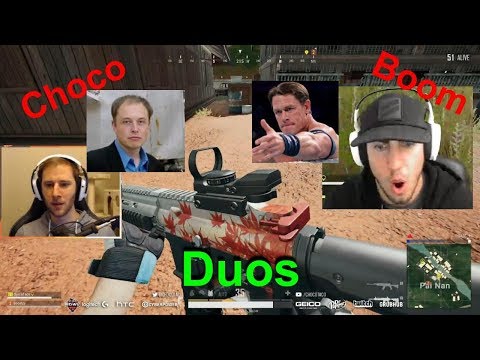 Chocotaco and Boom PUBG - Funny Moments and New Skin