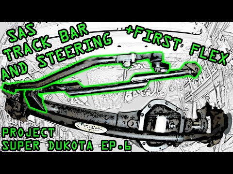 Custom Steering and Track Bar Layout - [Project SuperDUkota - Dakota+Super Duty axles] Part 6