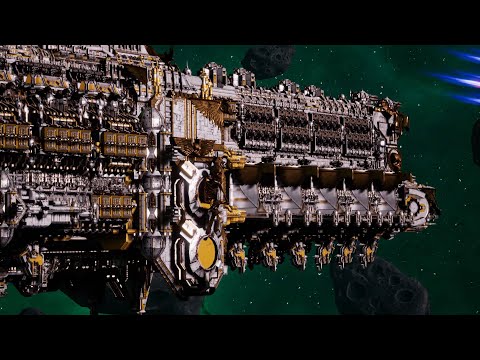 Skalgrim Mod 2021: Imperator Somnium - Imperial Navy vs Chaos - Battlefleet Gothic Armada 2