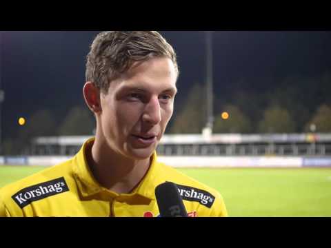 Intervju med Gustaf Nilsson, Falkenbergs FF   Åtvidabergs FF, Allsvenskan 2015
