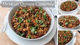 MEXICAN QUINOA CASSEROLE | Ramadan Recipe 19 | AZIZA MOHAMMAD #MYHEALTHYRAMADAN