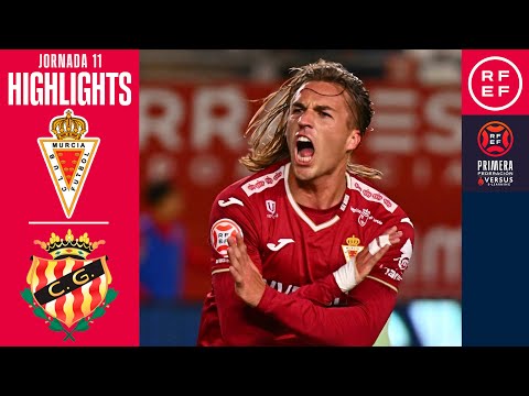 Resumen #PrimeraFederación | Real Murcia 3-2 Nàstic de Tarragona | Jornada 11 | Temporada 2025/2026