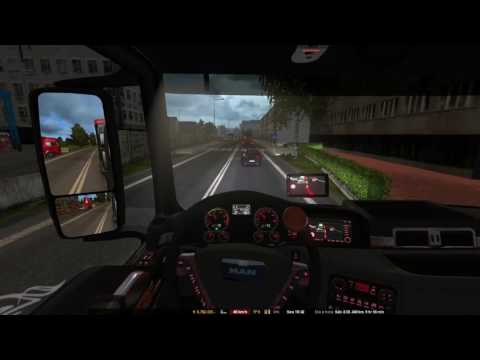 [MAN TGS L 400cv] ProMods Map 2.11 [Suwałki(POL) to Helsingborg(SWE)] Final