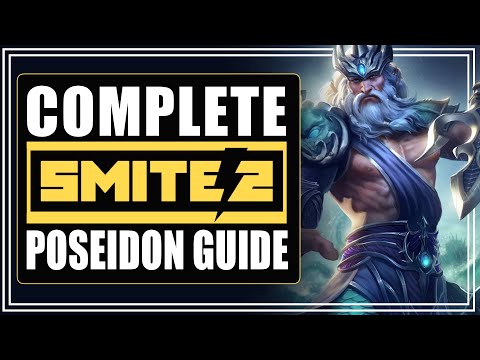 SMITE 2 Poseidon GUIDE | How to play - Where to play - What to build