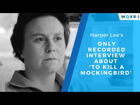 Harper Lee's Only Recorded Interview About 'To Kill A Mockingbird' [AUDIO]