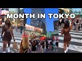 A MONTH IN MY LIFE IN TOKYO | Work life balance | July