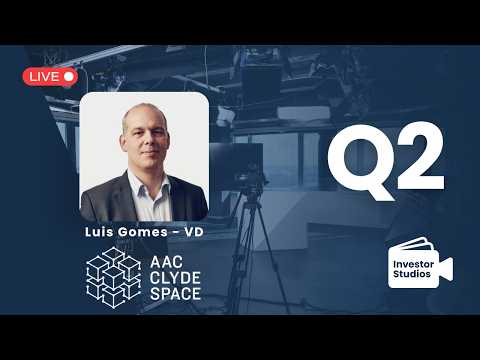 AAC Clyde Space Q2 - VD Luis Gomes presenterar bolagets andra kvartal 2026 med Q&A