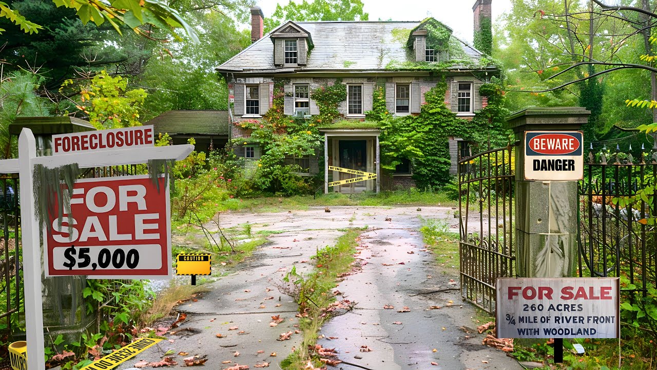 Ghostly Abandoned Homes People Refuse To Buy