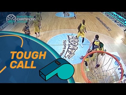 Tough Call: Technical foul called for defensive flopping but offensive foul missed.