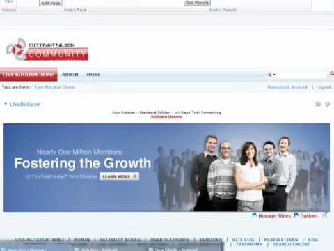 Live Rotator - Creating New Theme | DotNetNuke Module | Mandeeps.com