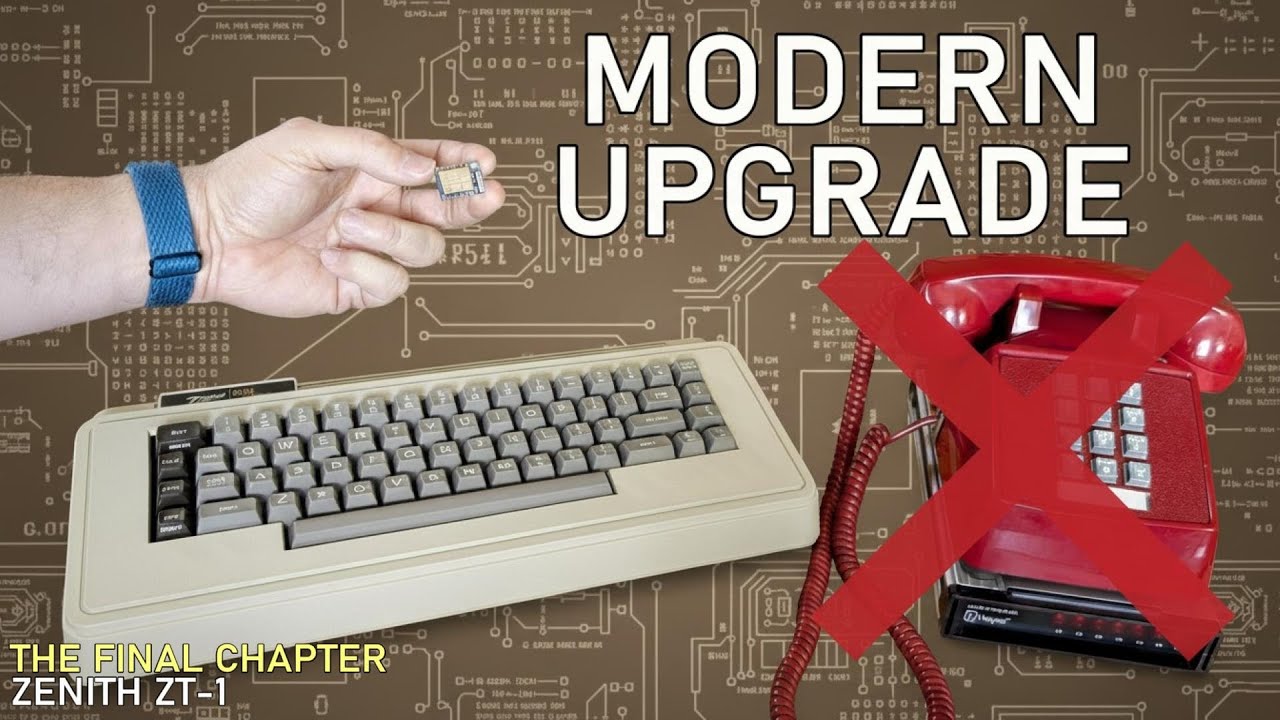 Adding Wi-Fi to a 43 year old modem only terminal (Zenith ZT-1)