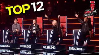 When ALL 4 Coaches Turn AT THE SAME TIME | The Voice