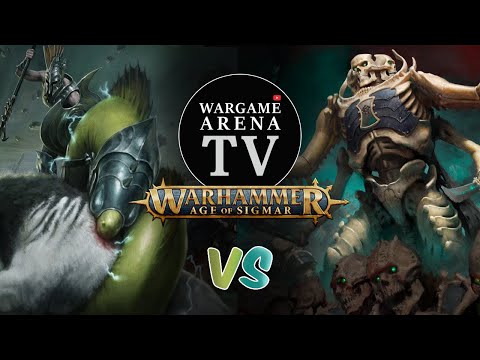 Age of Sigmar: Idoneth Deepkin VS Ossiarch Bonereapers