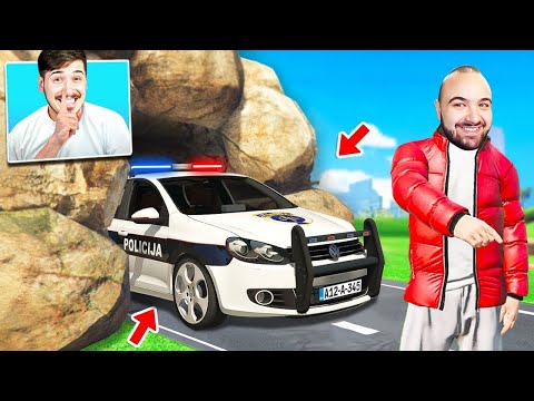 PRVI KO PRONAĐE POLICIJSKOG GOLFA U GTA 5 POBJEĐUJE!?