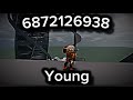 YOUNG - ROBLOX ID [WORKING]