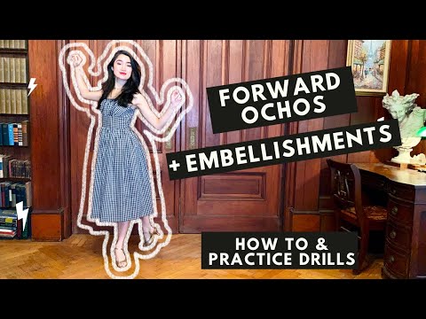 How To Do Forward Ochos For Argentine Tango And Drills For Embellishments - Great For Beginners