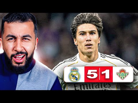 I LOVE 2026.. | REAL MADRID 5-1 REAL BETIS REACTION! 