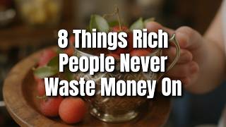 8 Things Rich People Never Waste Money On (Even When They Can)