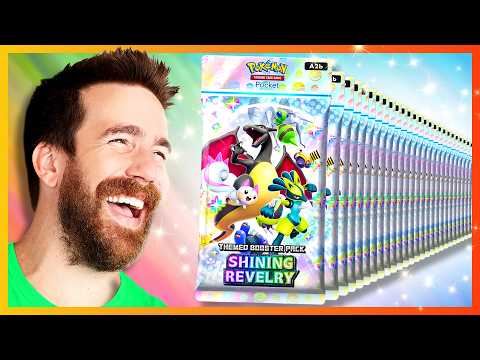 I Opened 120 Packs of Shining Revelry (NEW PACK) - Pokémon TCG