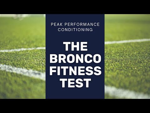 The Bronco Fitness Test